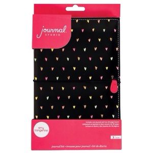 American Crafts Journal Kit (Black Hearts) (NWT)